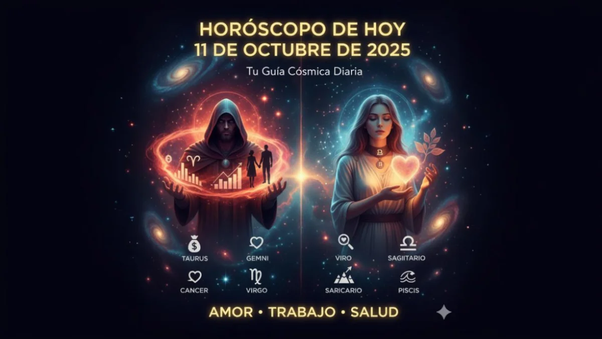 Imagen destacada del artículo Horóscopo de HOY 11 de Octubre de 2025