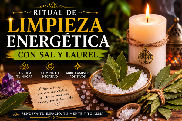 Ritual de Limpieza Energética con Sal y Laurel